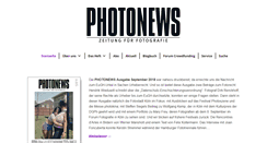 Desktop Screenshot of photonews.de