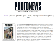 Tablet Screenshot of photonews.de